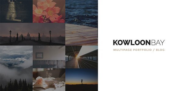 KowloonBay - Multipage Portfolio / Blog WP Theme