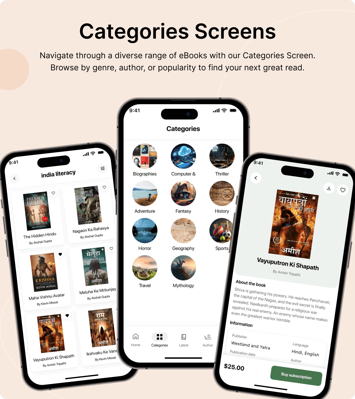 EbookPortal: Ebook Full App in Flutter with NodeJs Backend | ReadHub App - 9