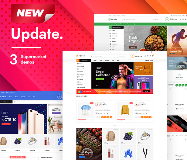 Foden - Multipurpose WooCommerce Theme