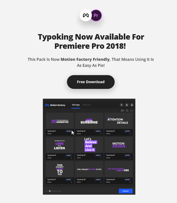 TypoKing | Animated Titles & Kinetic Typography Text for Premiere Pro by  Pixflow