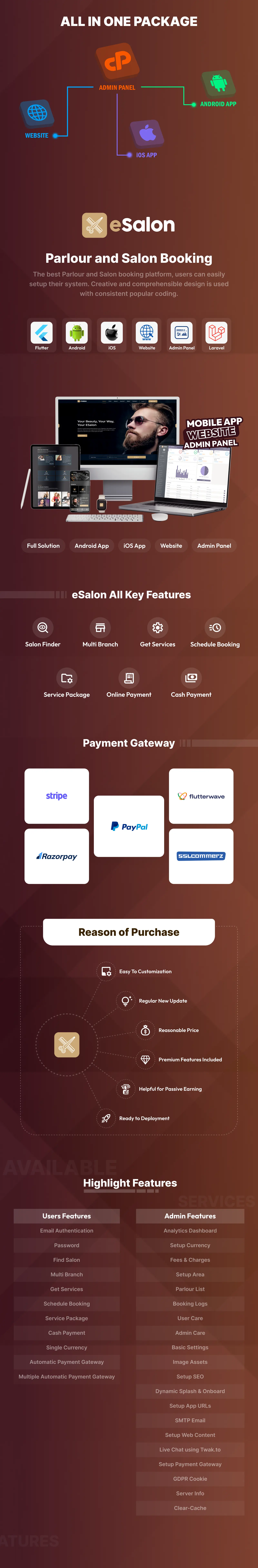 Salon Booking UI