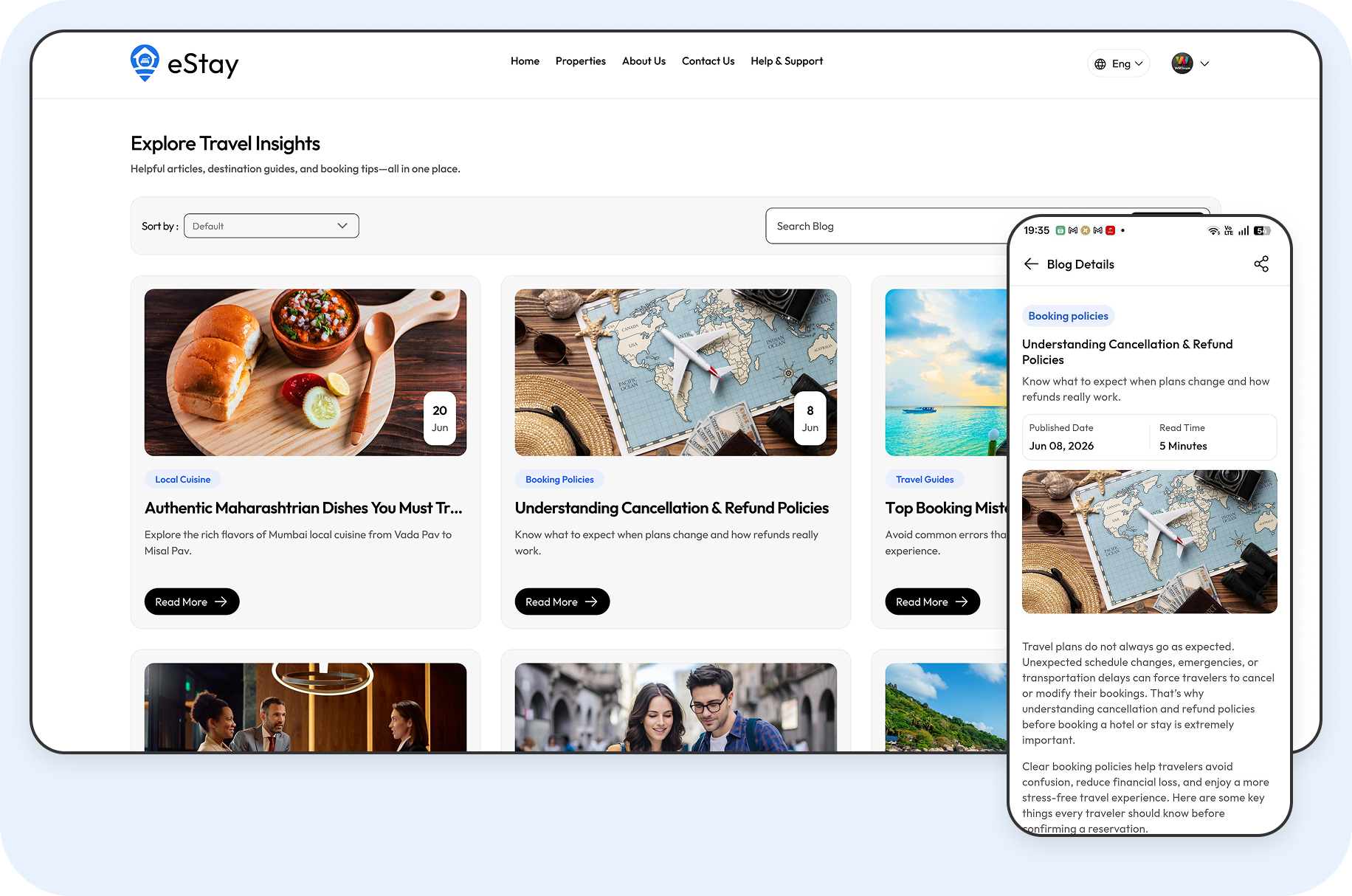 Blogs & Hospitality Content