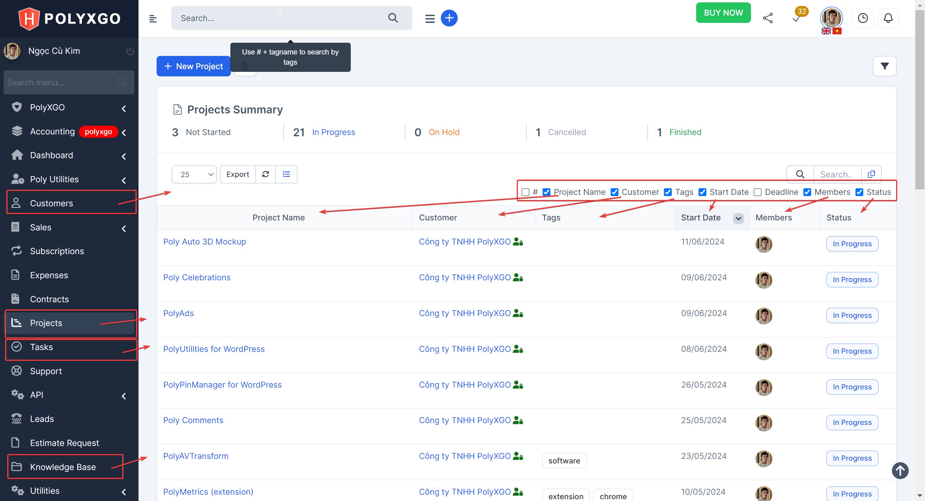 PolyUtilities for Perfex CRM: Quick Access Menu, Custom JS, CSS, and More - 10