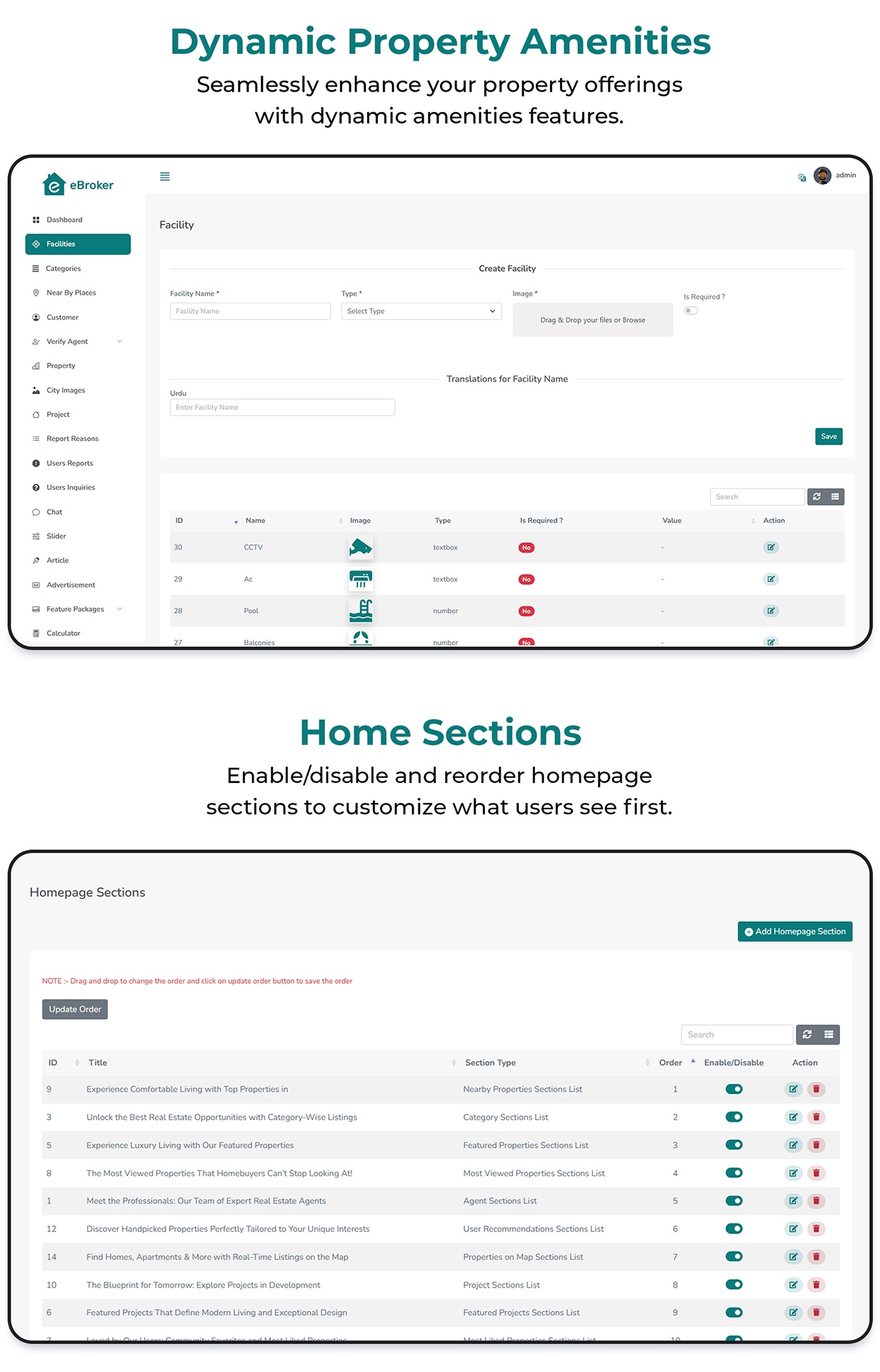 eBroker - Real Estate Property Buy-Rent-Sell Flutter app with Laravel Admin Panel | Web Version - 33