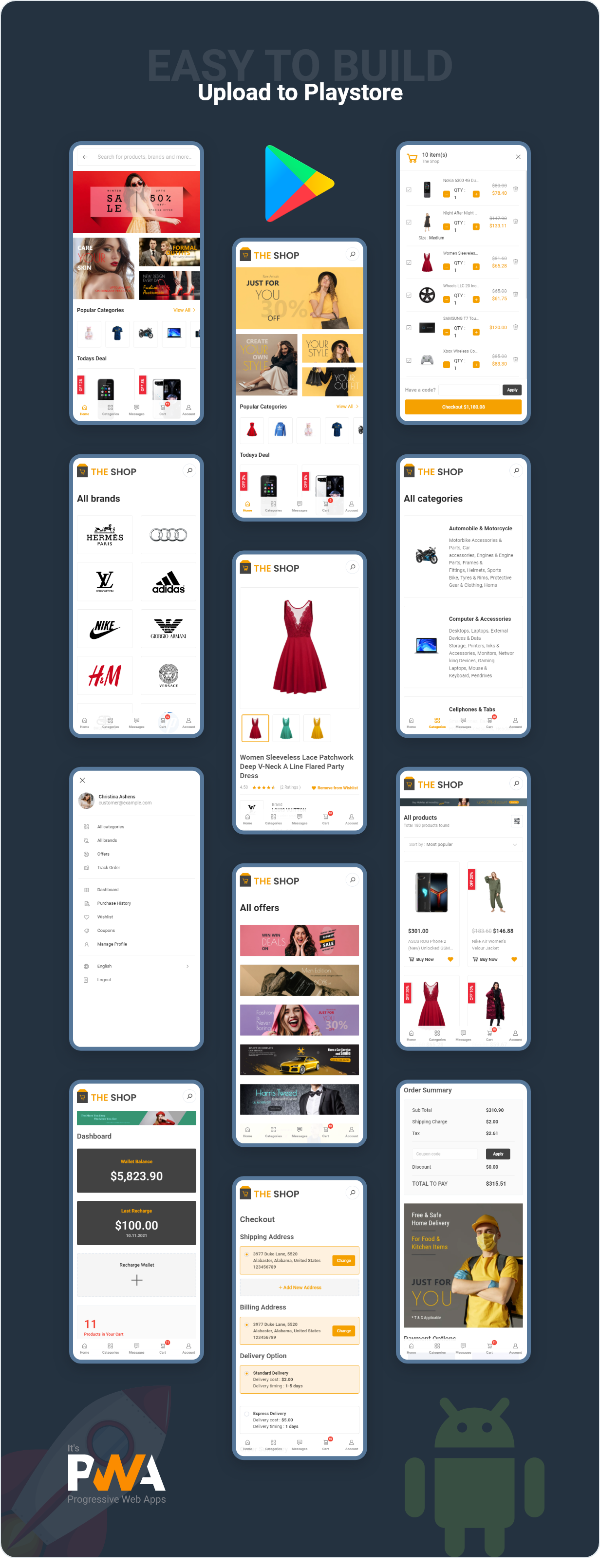 The Shop - PWA eCommerce cms - 11