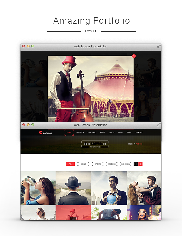 SHUTTERBUG MUSE TEMPLATE
