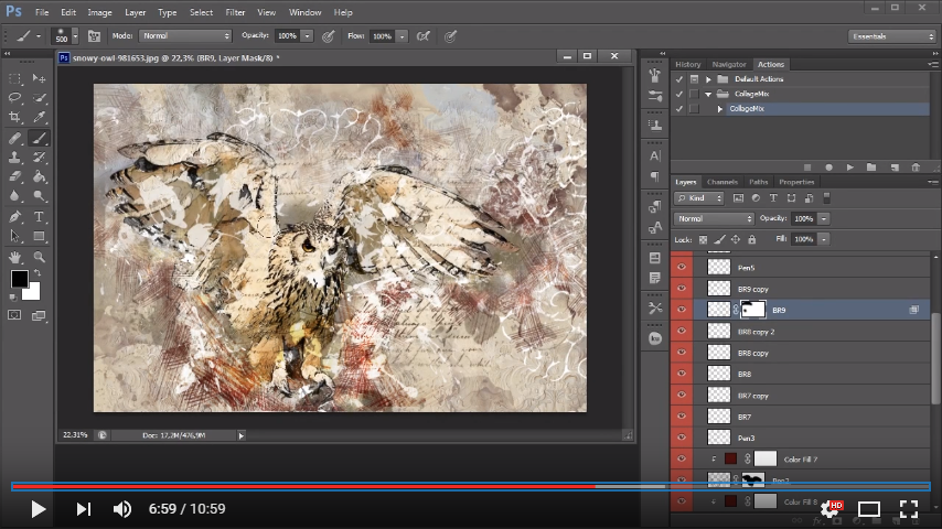 Collage Mix Photoshop Action - 1