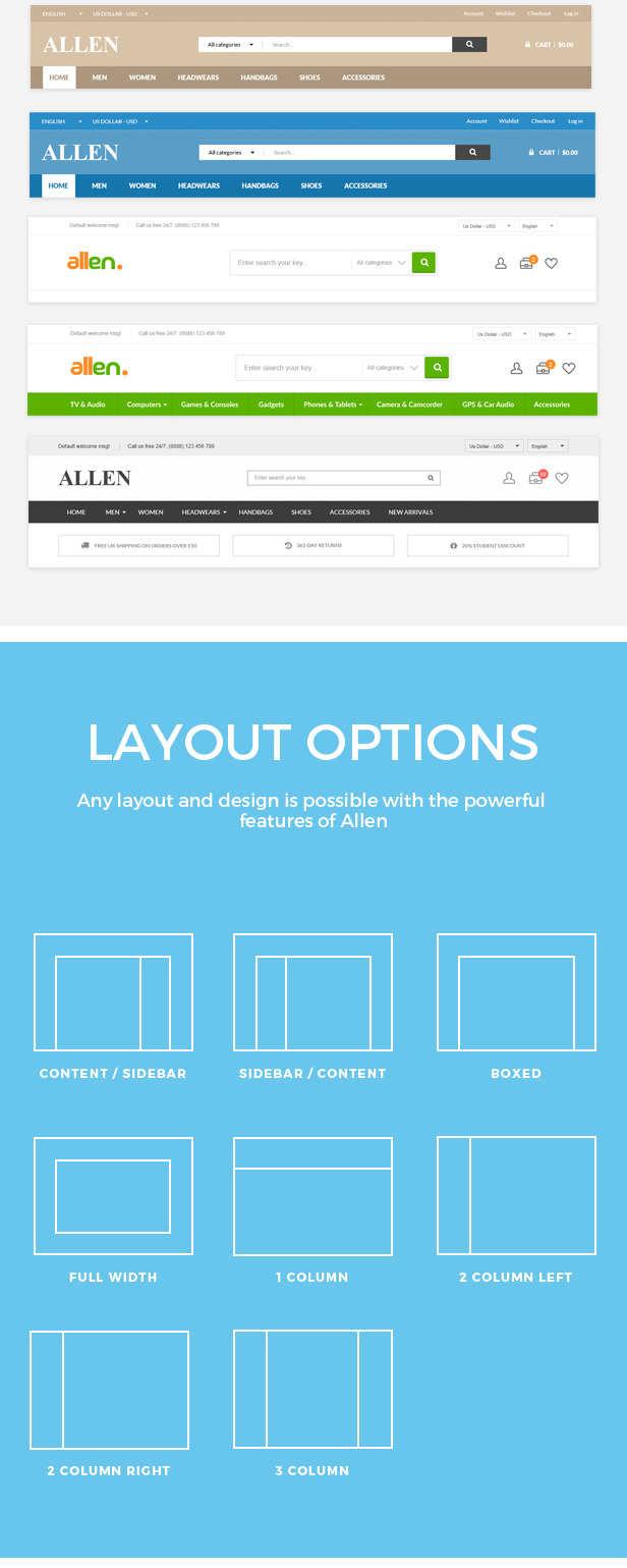 bootstrap ecommerce template