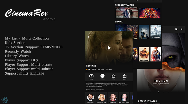 CinemaRex - Streaming Service - 7