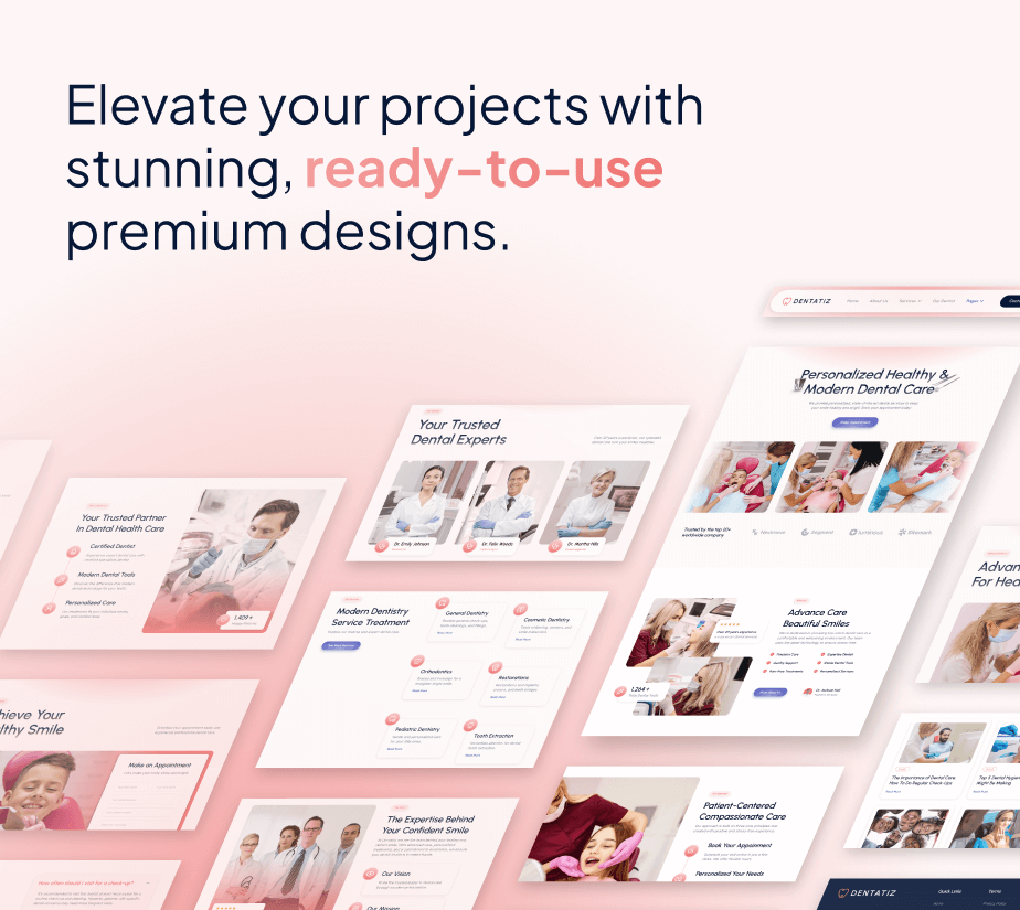 Dentatiz – Dentist & Dental Care Clinic FSE WordPress Theme - 5
