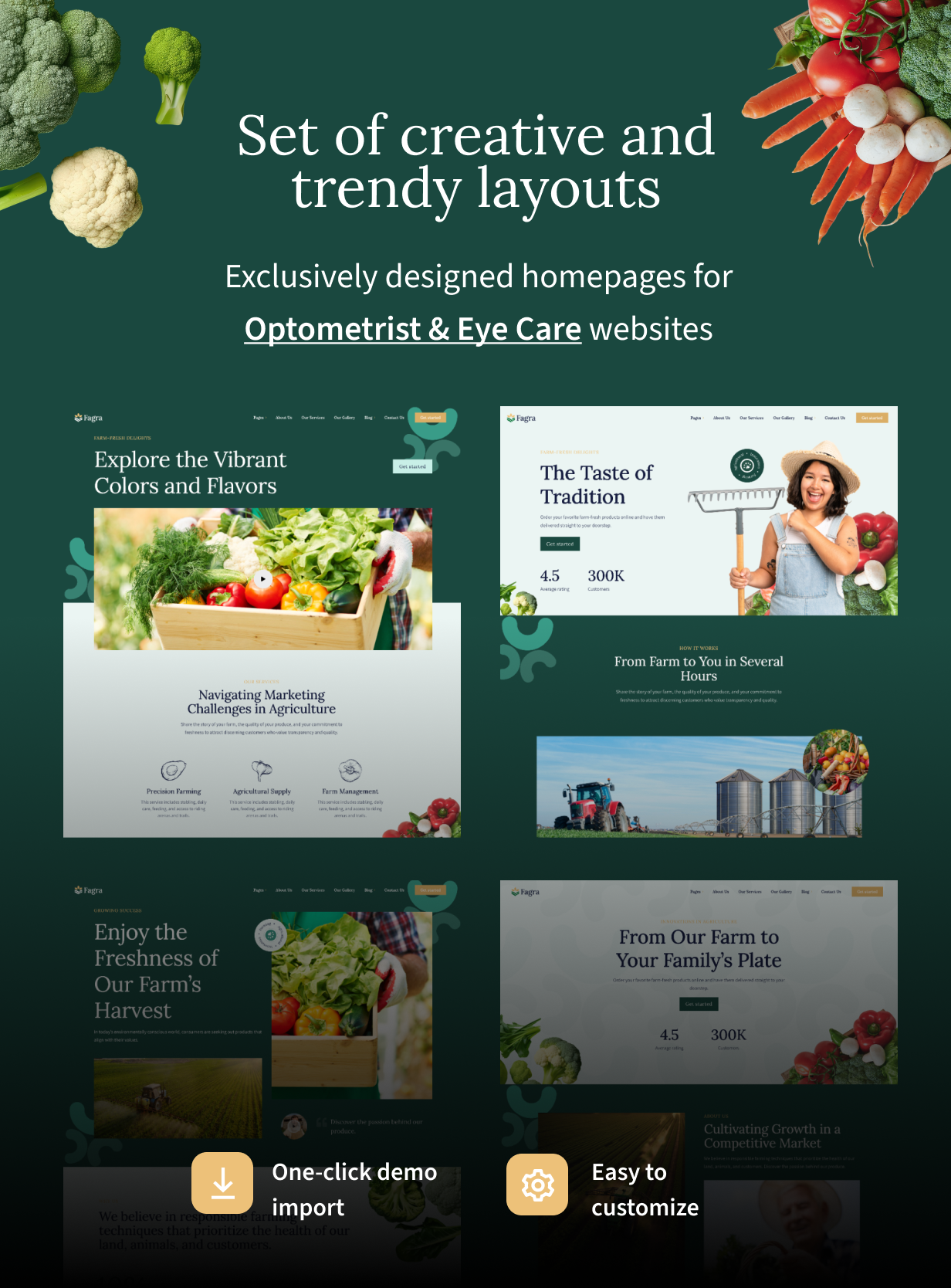 Fagra - Farm & Farmer WordPress Theme