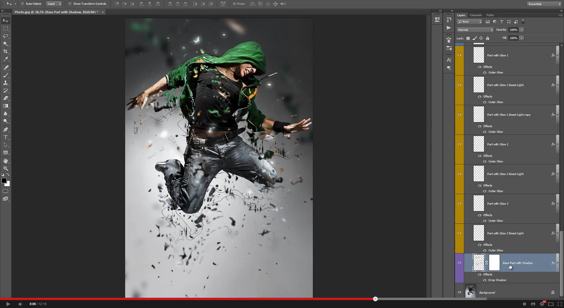 Flux Photoshop Action - 1