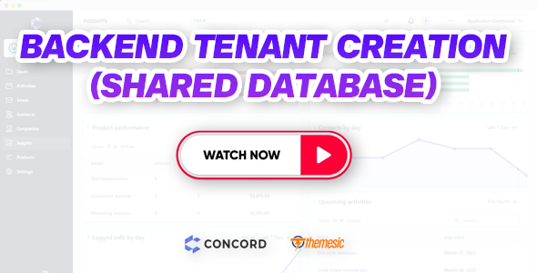 SaaS module for Concord - Transform your CRM into a Powerful Multi-Tenancy Solution - 10