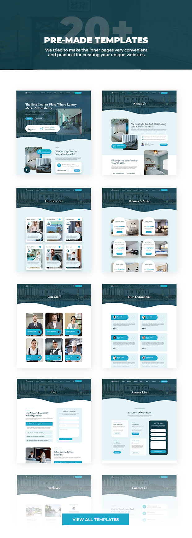 hotelor inner pages
