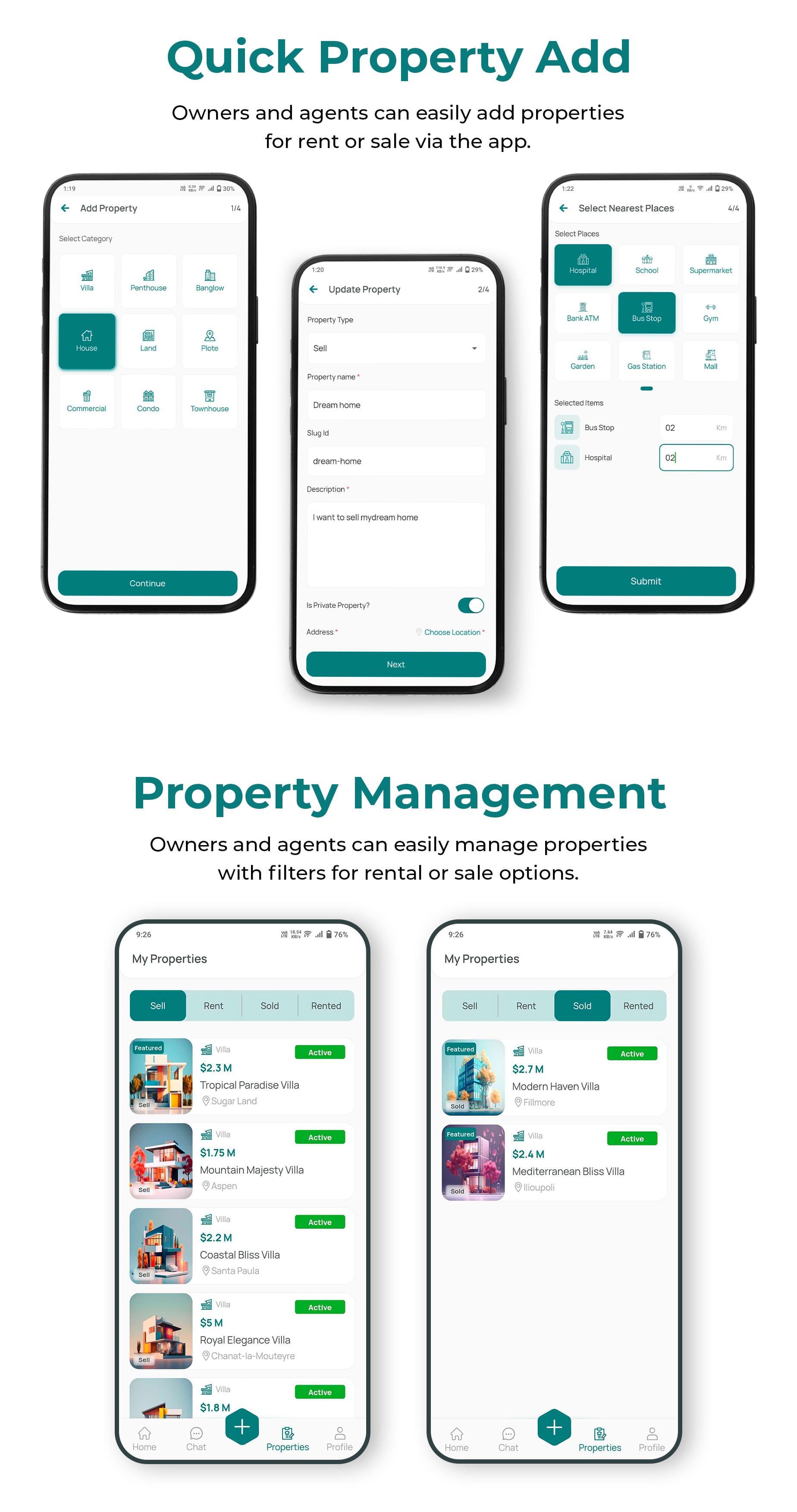 eBroker - Real Estate Property Buy-Rent-Sell Flutter app with Laravel Admin Panel | Web Version - 19