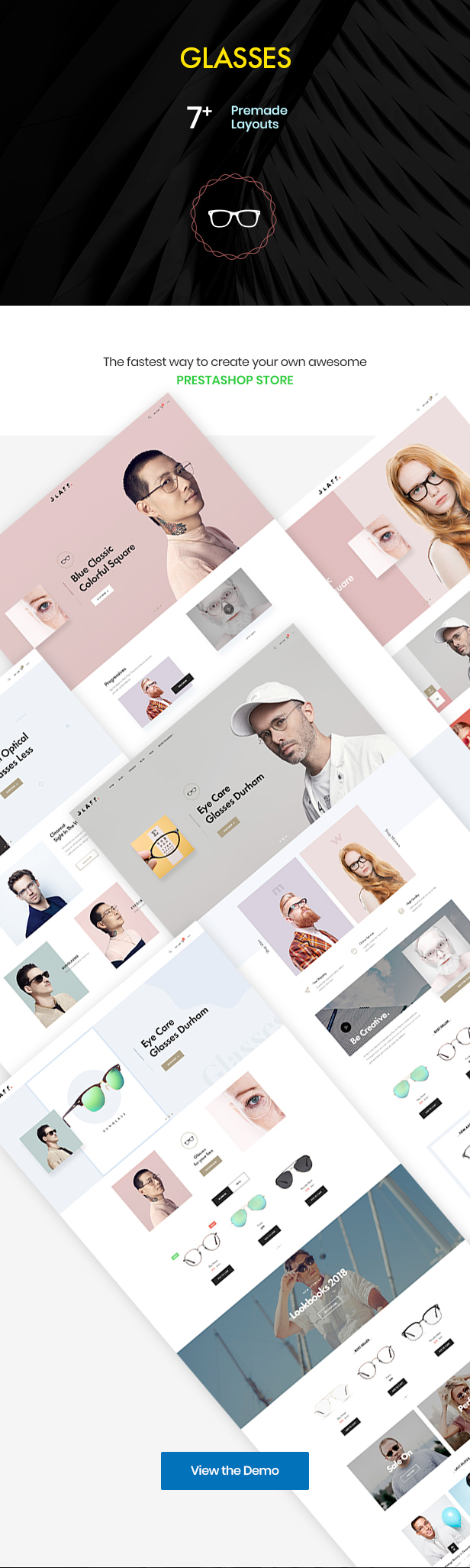 At Glasses Fashion Premium Prestashop Theme - Spectacles & Accessories