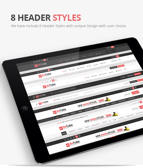 Betube Video HTML Template