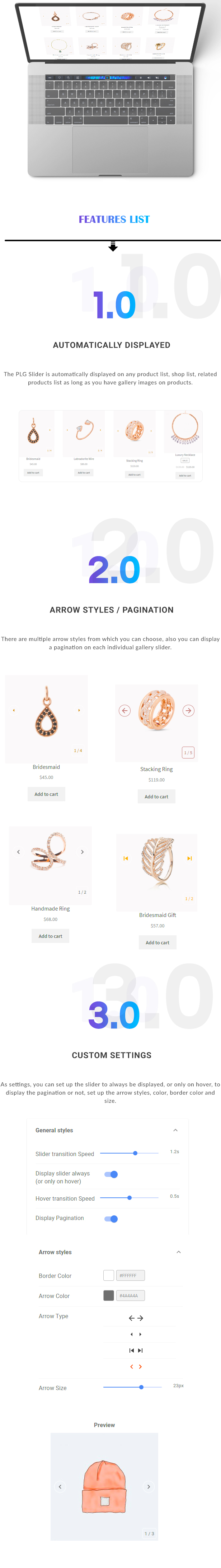 PLG - Products List Gallery Slider for WooCommerce - 1