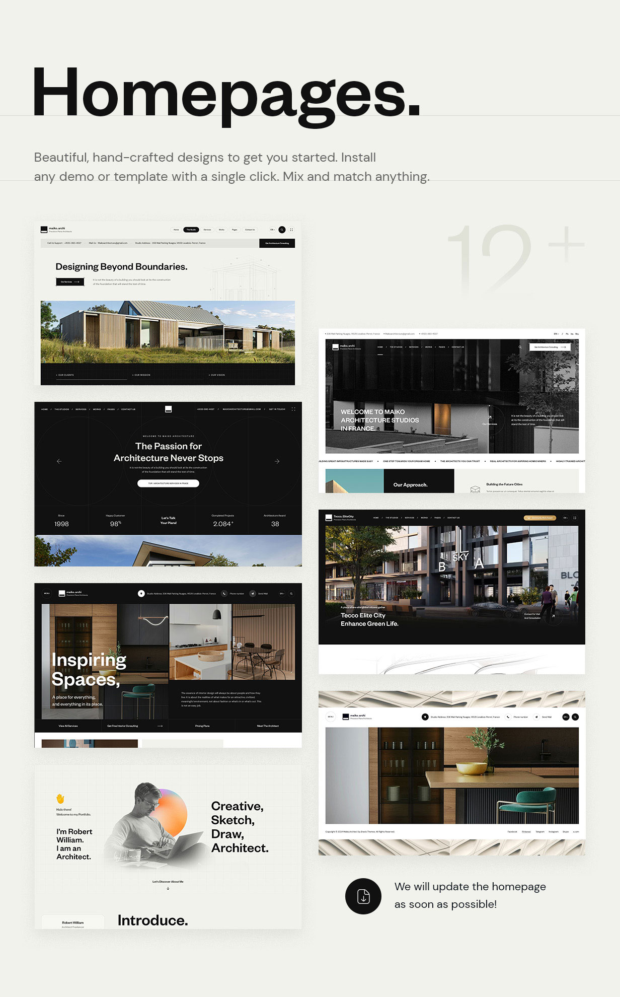 Maiko - Architecture and Interior Design WordPress Theme - 6