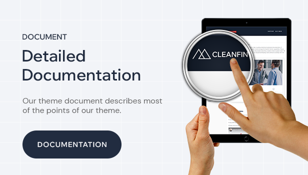 Cleanfin WordPress Theme