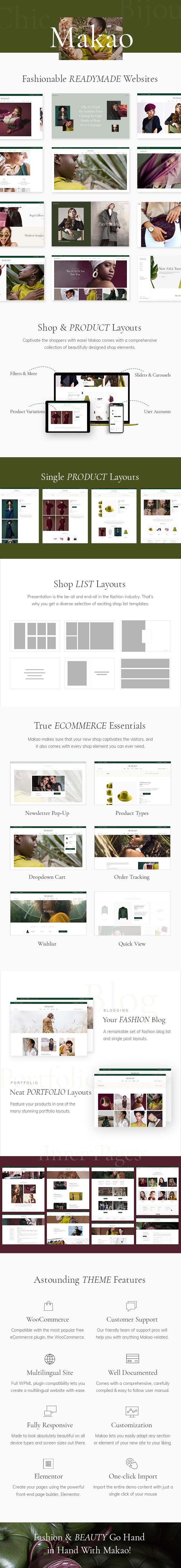 Makao - Fashion Shop WordPress Theme - 1