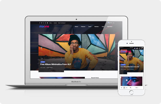 Mixone WordPress Theme - Live Preview