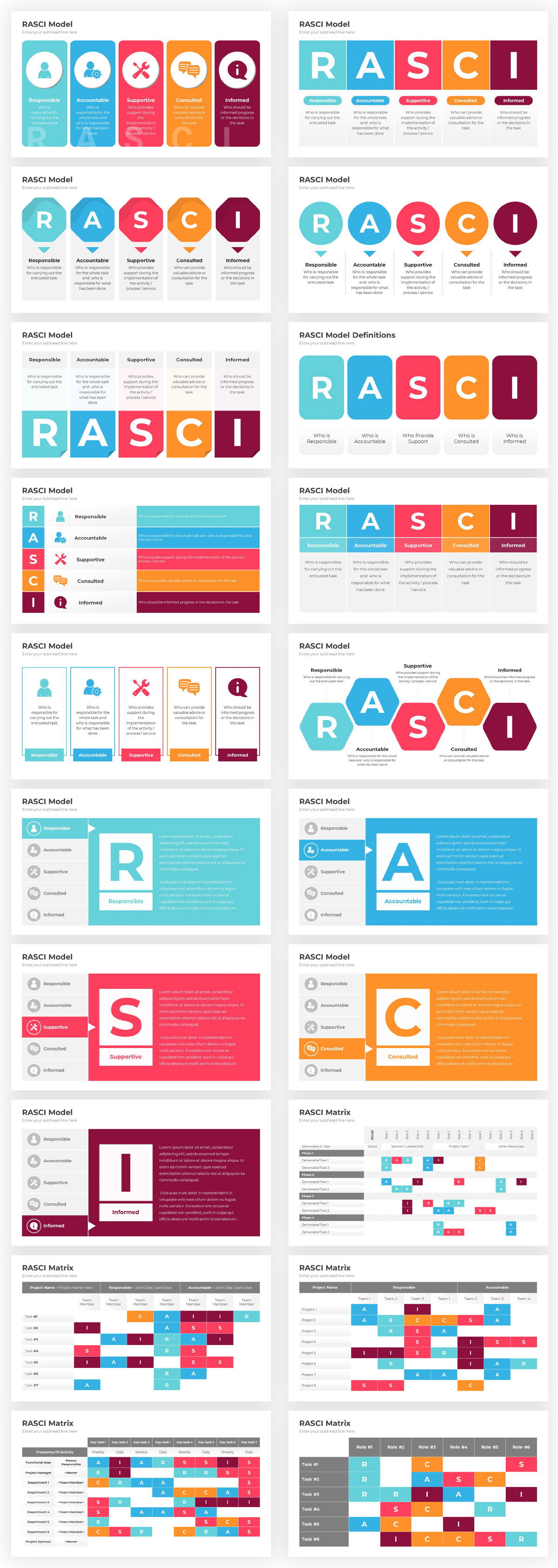 Infographics Complete Bundle PowerPoint Templates - 108
