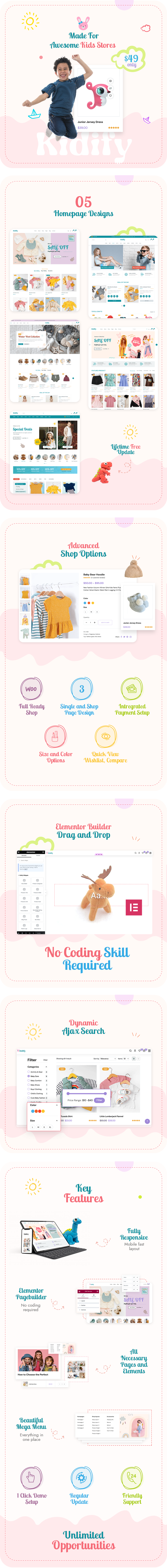 Kidify - Baby & Kids store eCommerce Woocommerce Theme - 2