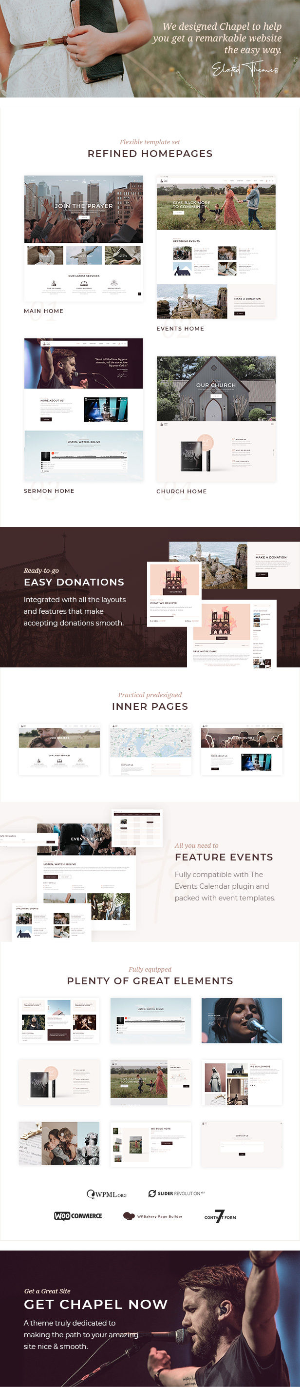 Chapel - Church WordPress Theme - 1