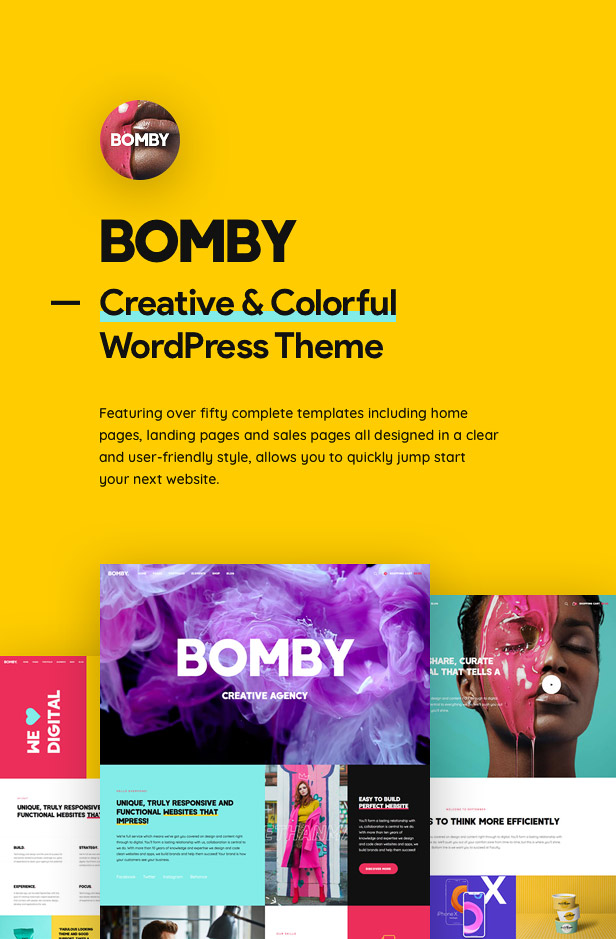 Bomby WordPress Theme