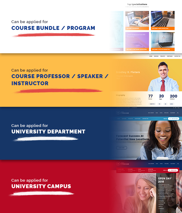 Unidash - WordPress Theme for University and Online Education - 20
