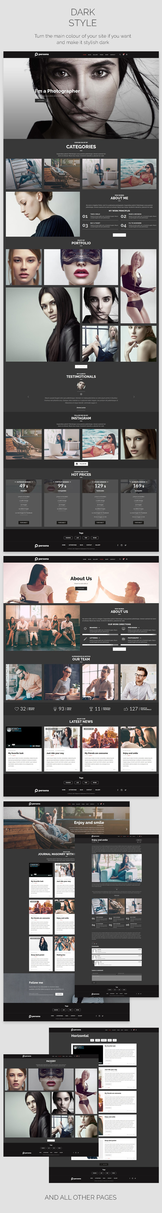 Photography Persona | Photography WordPress for Photography - 6