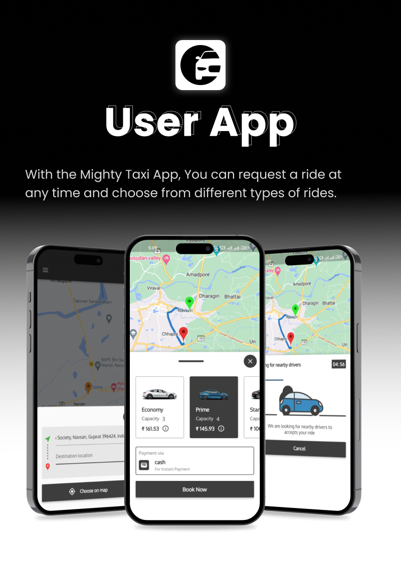 MightyTaxi - Flutter Online Taxi Booking Full Solution | User App | Admin Laravel Panel | Driver app - 21