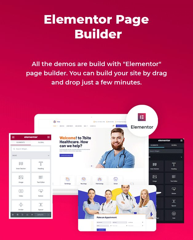 Elementor Builder Available