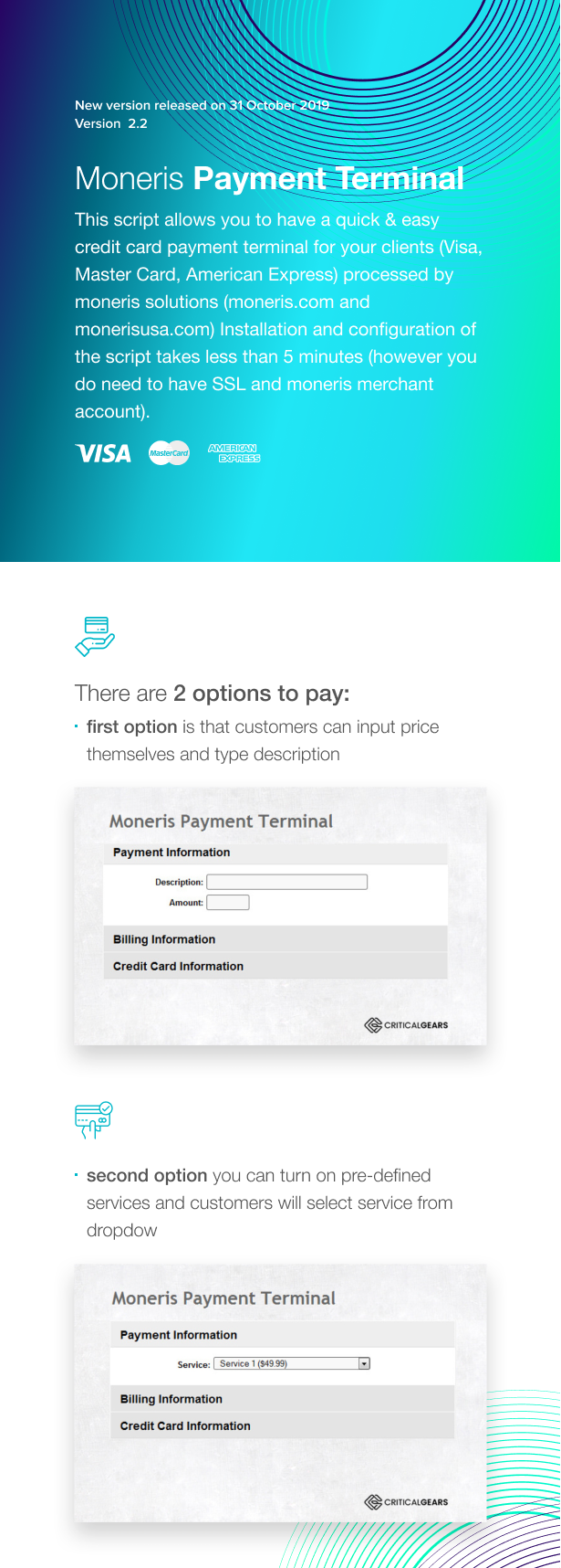 Moneris Payment Terminal - 1