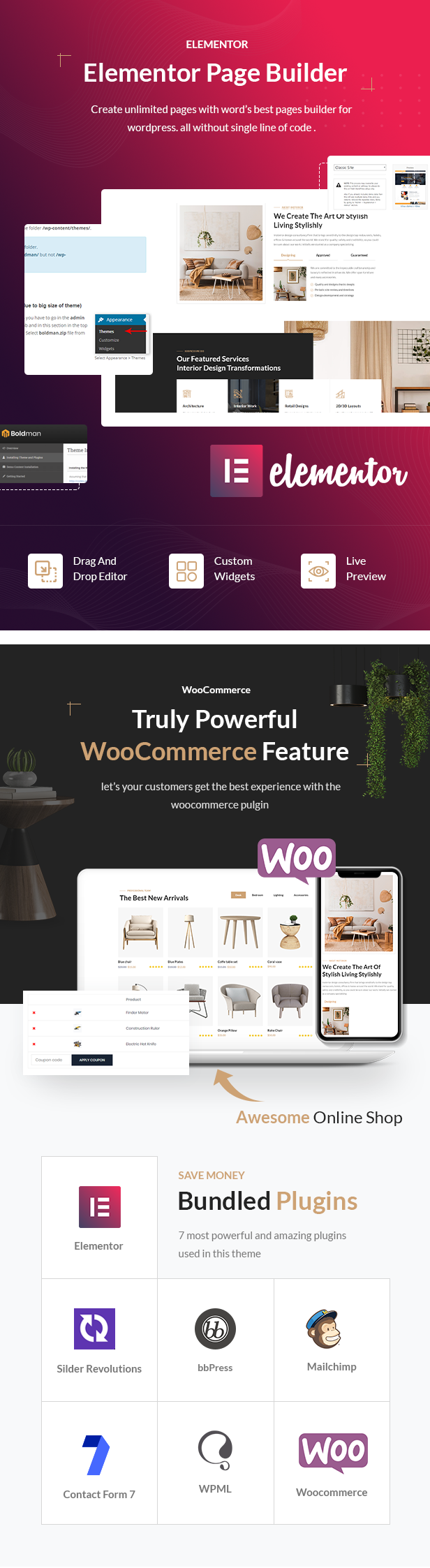 Inoterior - Interior Design WordPress Theme