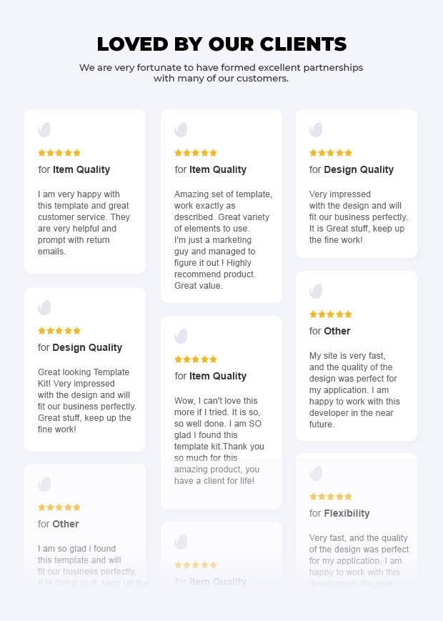review banner