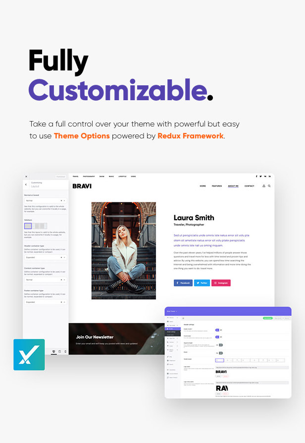 Bravi WordPress Theme