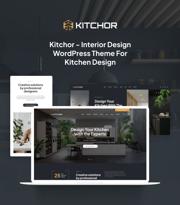 Kitchor Interior Design WordPress Theme