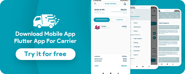 Carrier For E-Commerce Flutter App - 5