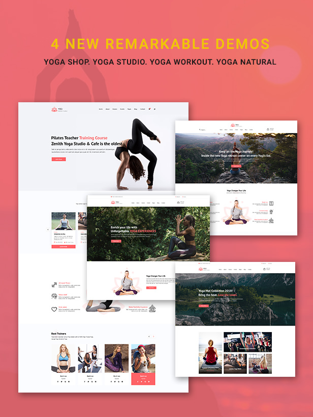 Yogi - Health Beauty & Yoga WordPress Theme - 2
