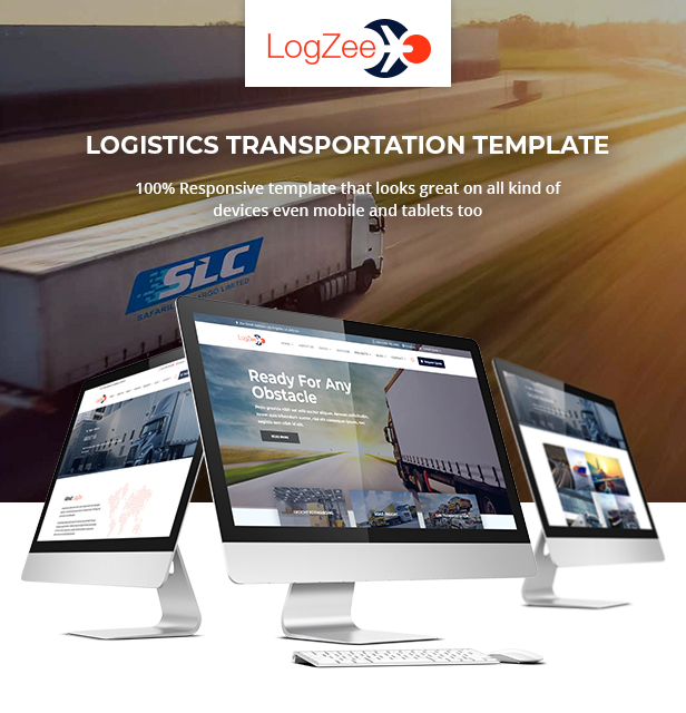 Logzee | Logistics, Transportation, Cargo HTML Template