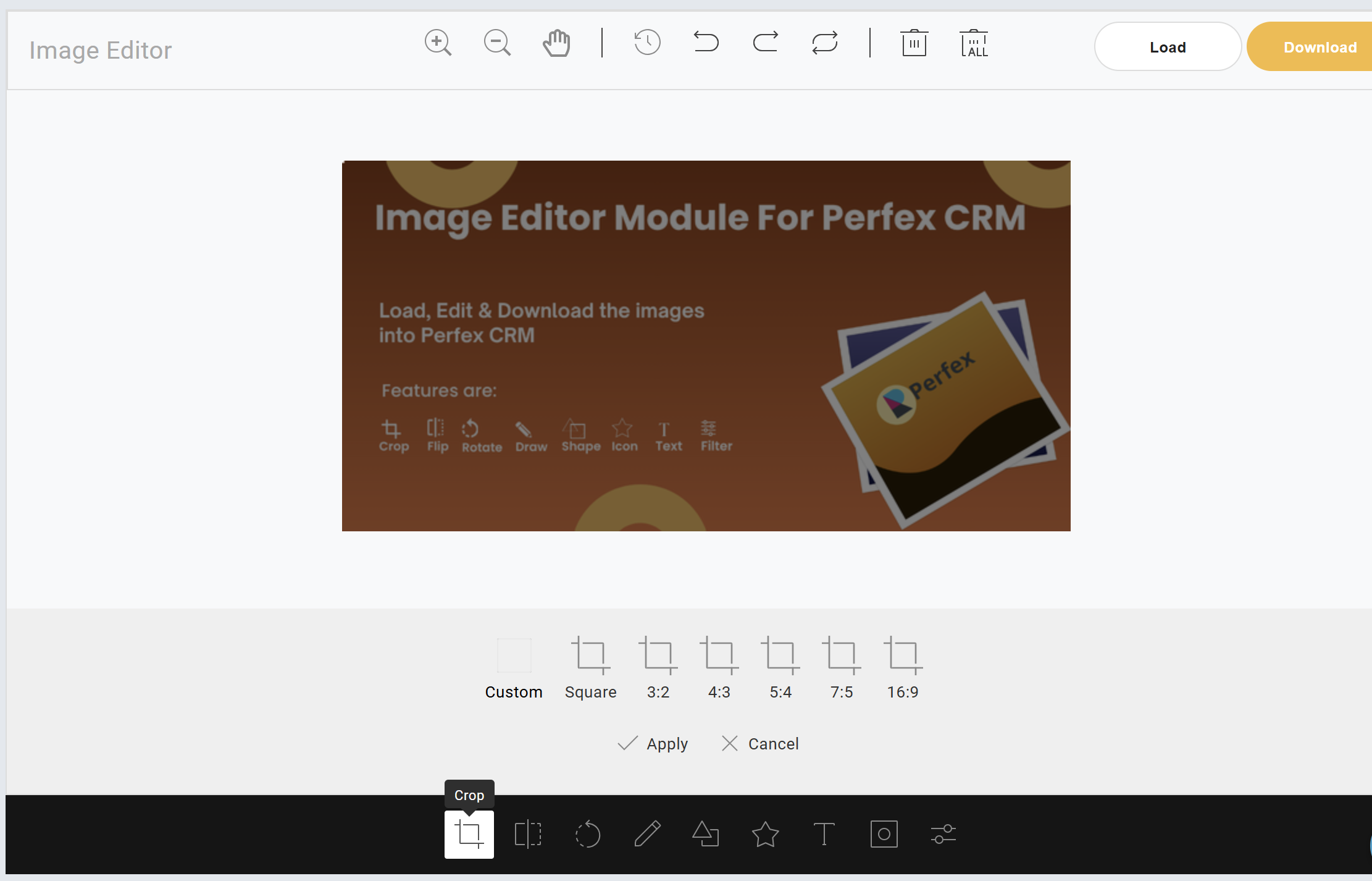 Image Editor Module For Perfex CRM - 2
