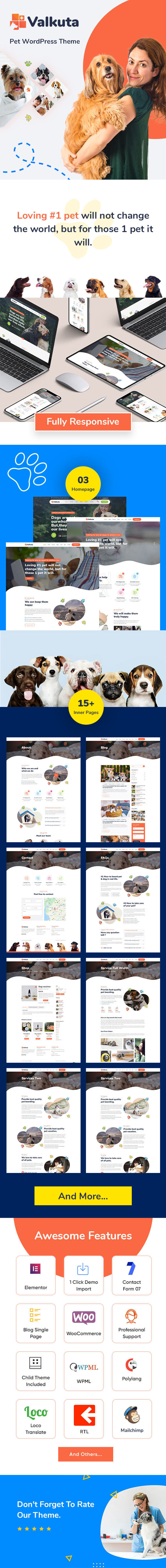 Valkuta - Pet WordPress Theme - 3