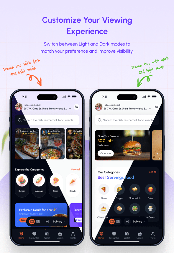 Foodie | UberEats Clone | Food Delivery App | Multiple Restaurant Food Delivery Flutter App - 7