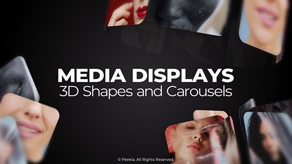 SS05 | Media Displays - 3D Shapes and Carousels
