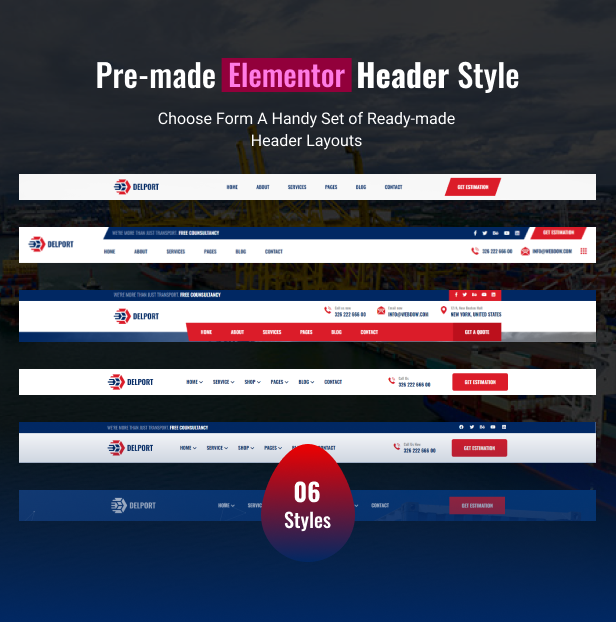 Delport - Logistics & Transportation Business WordPress Theme + RTL - 11
