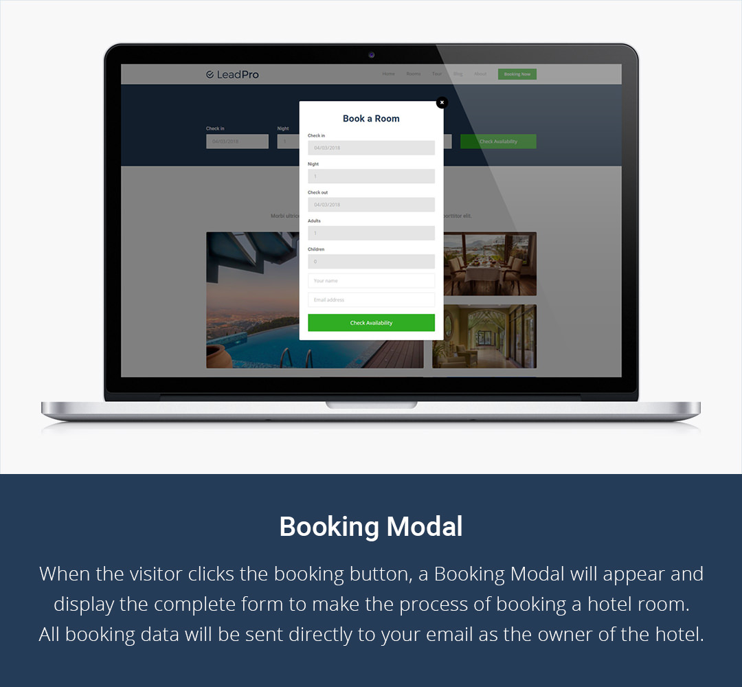 Booking Modal