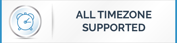 All Time Zone Supported
