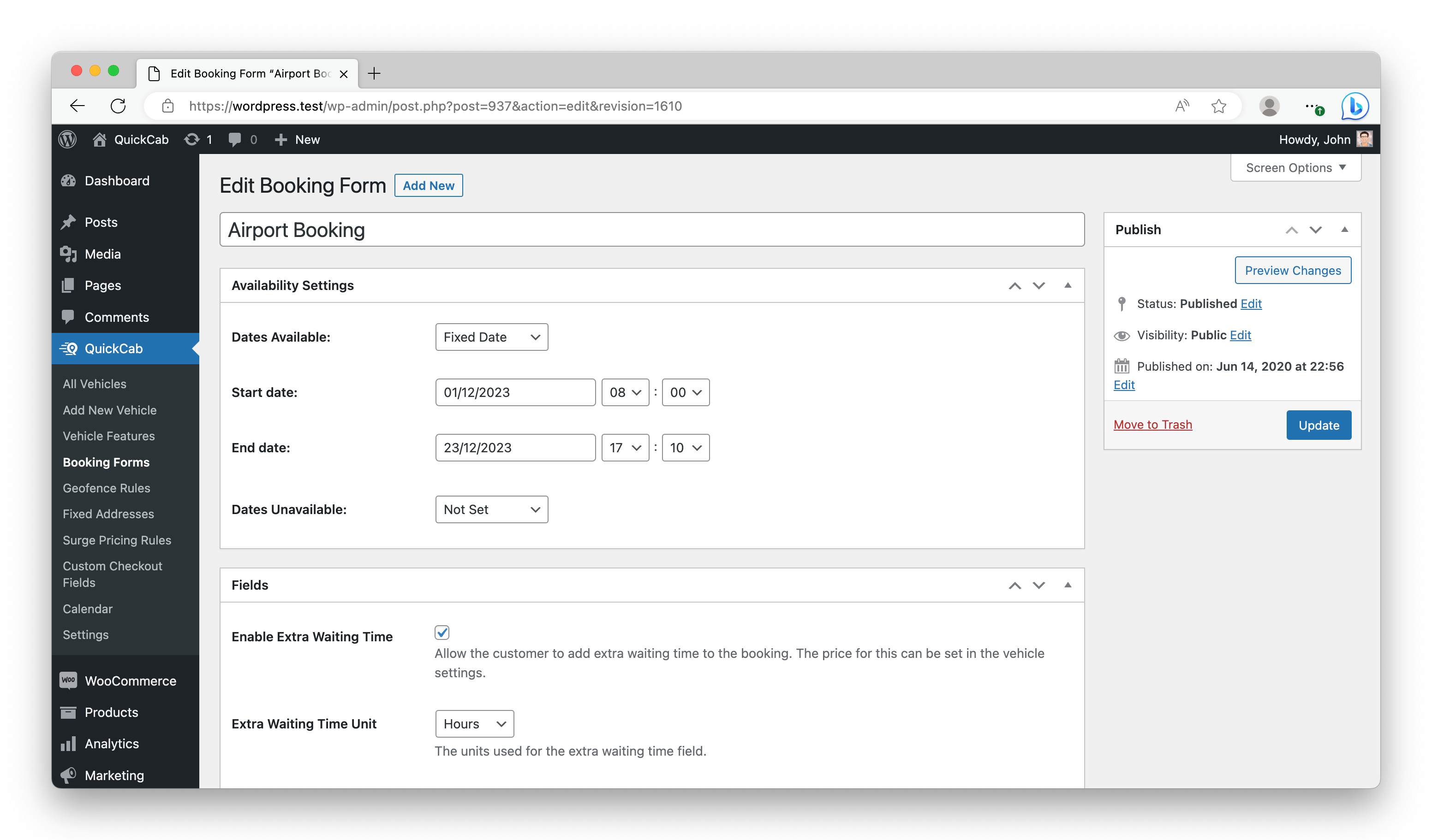 QuickCab: WooCommerce Taxi Booking Plugin - 9